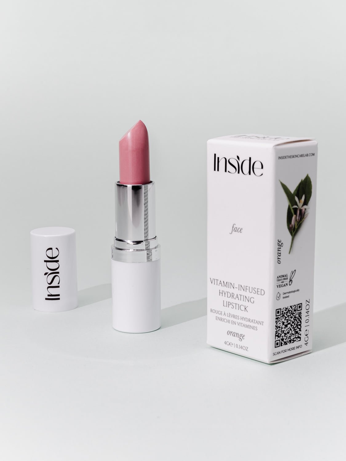 Hydrating Lipstick Orange - Inside Skincare