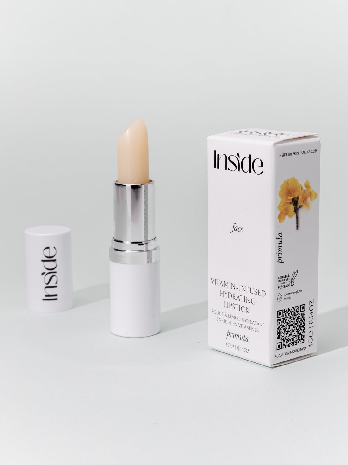 Hydrating Lipstick Primula - Inside Skincare