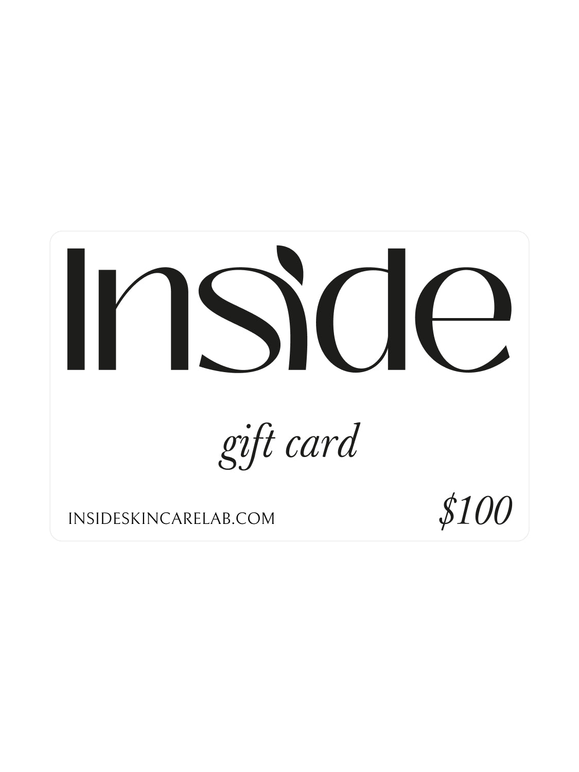 Gift Card - Inside Skincare